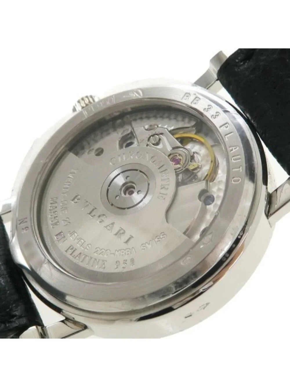 Bvlgari 33 Watch Silver